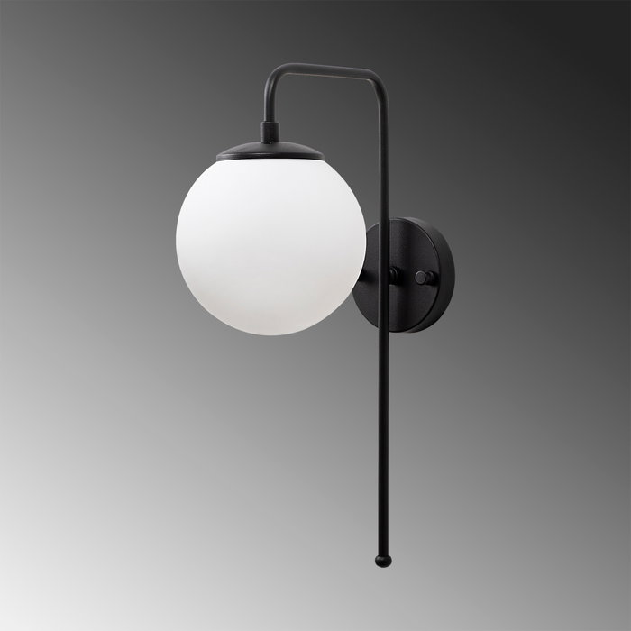 Opviq Viran - 10915 Lámpara de pared Blanco y negro Opviq Viran - 10915 Lámpara de pared Blanco y negro